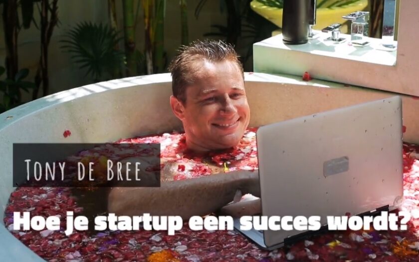 Video marketing voor startups door Tony de Bree