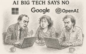 Nederlanders botsen op AI-censuur van Big Tech - AI Big Tech Says No - @2025, Tony de Bree
