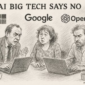 Nederlanders botsen op AI-censuur van Big Tech - AI Big Tech Says No - @2025, Tony de Bree
