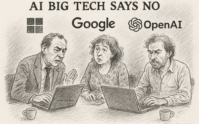 Nederlanders botsen op AI-censuur van Big Tech - AI Big Tech Says No - @2025, Tony de Bree